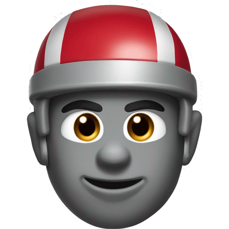 Ohio state Brutus the Buckeye mascot emoji