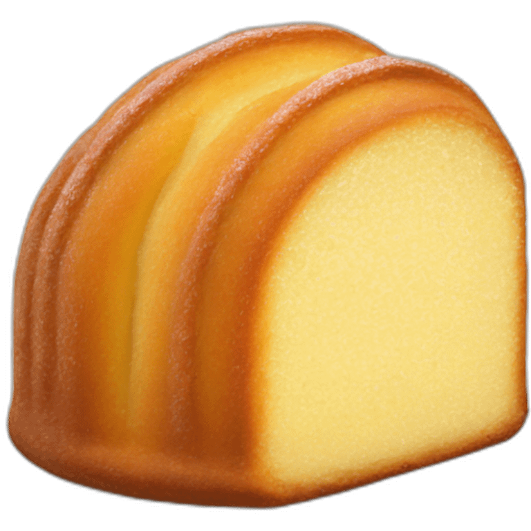 madeleine cake emoji