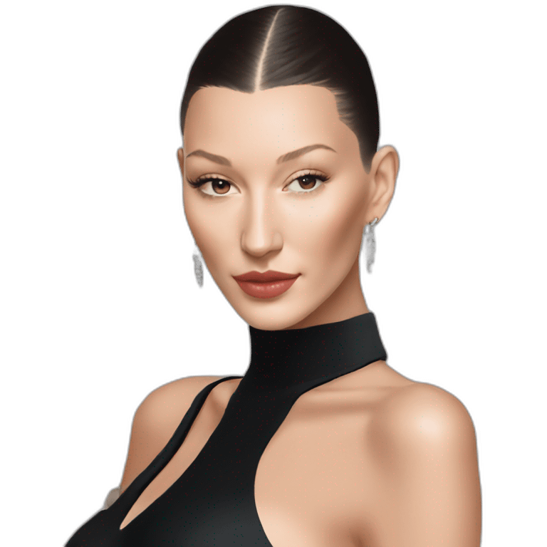 Bella Hadid emoji