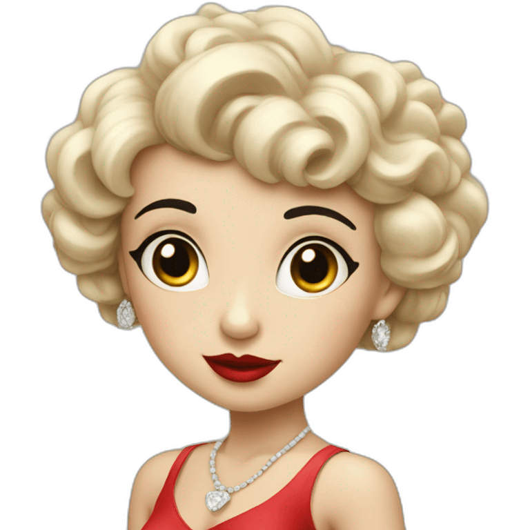 Betty Boop emoji