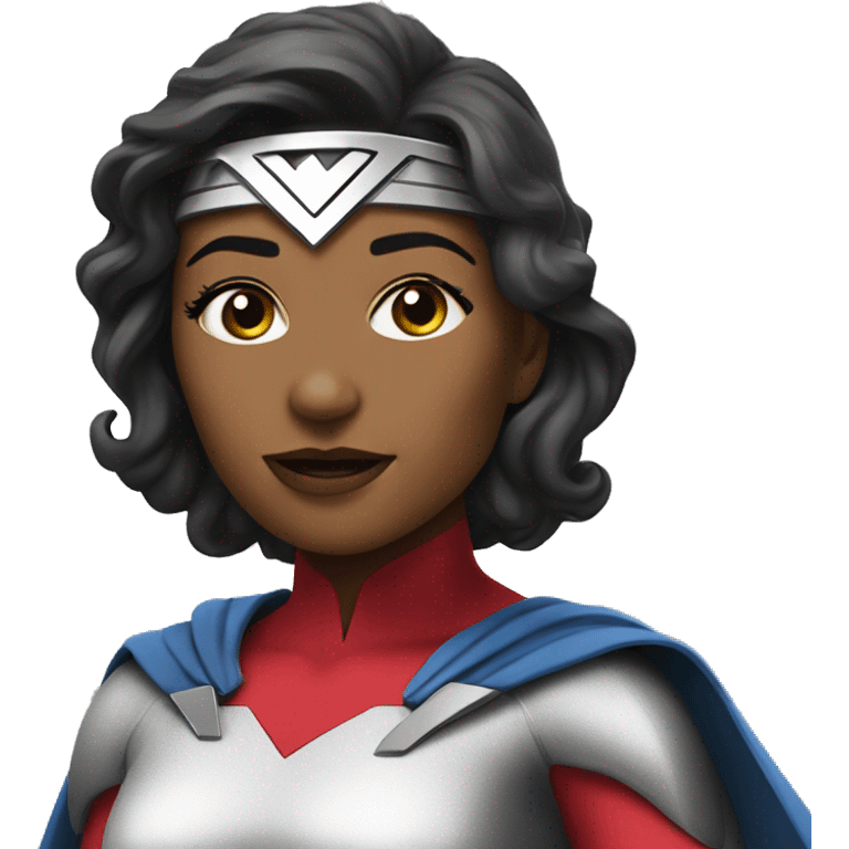 Uli as superwoman emoji