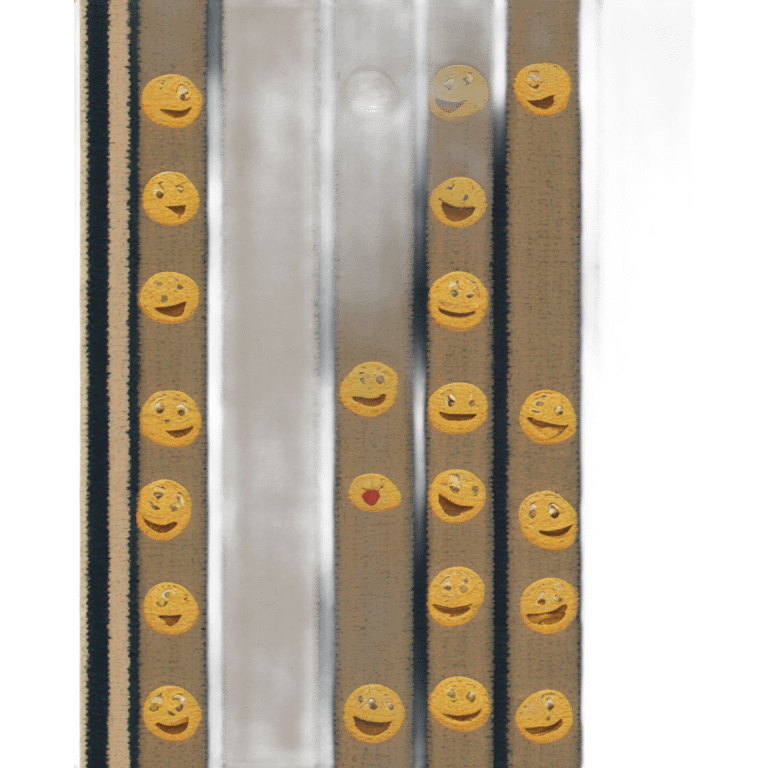 gourde sur tapis emoji