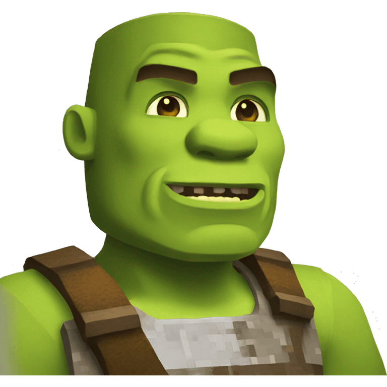 shrek minecraft emoji