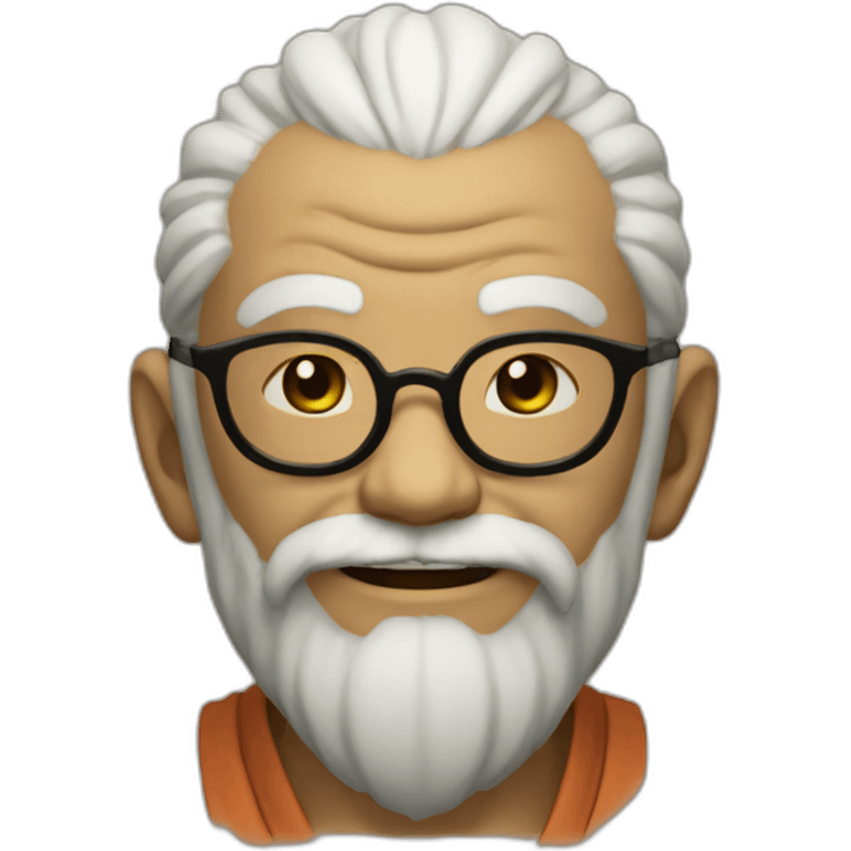 Kamesenin muten Roshi happy emoji