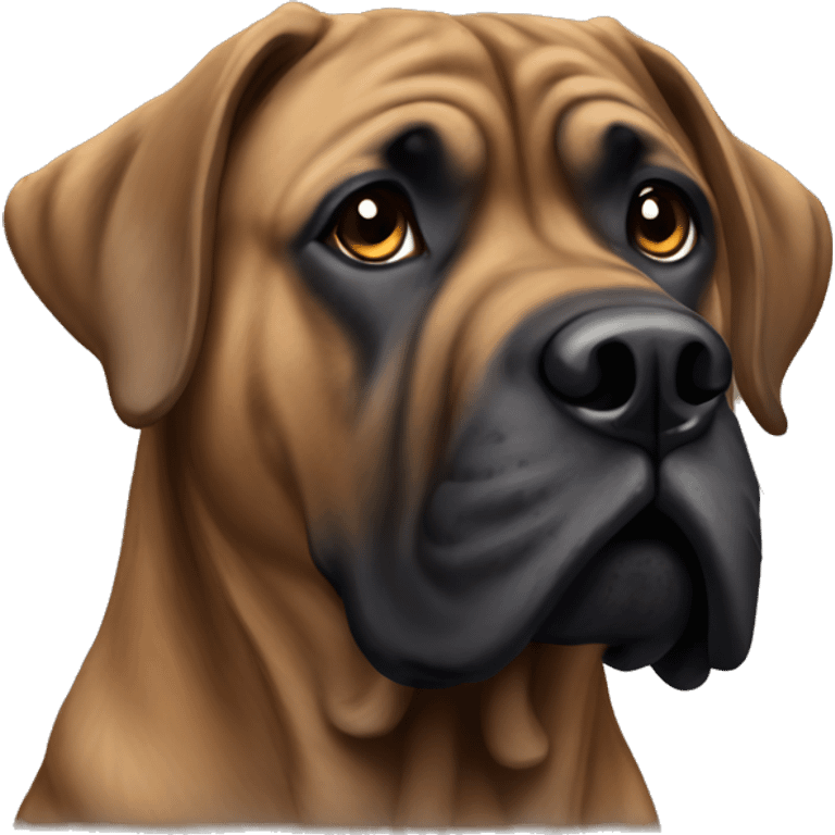 Brindle mastiff  emoji