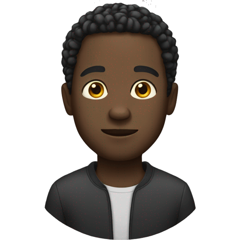 Black man emoji