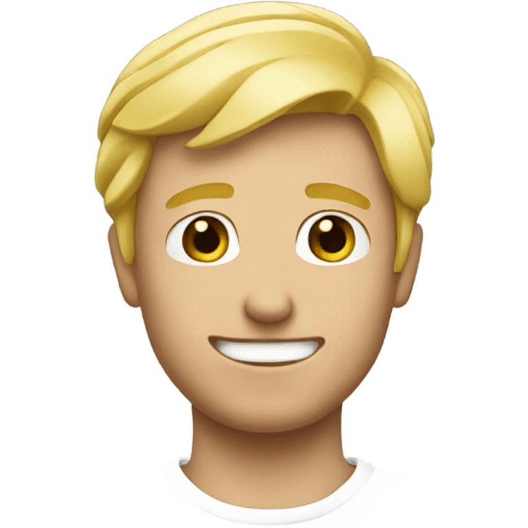 homme blond emoji