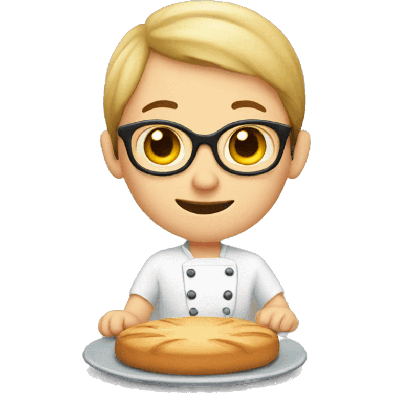 Baker with down’s syndrome emoji