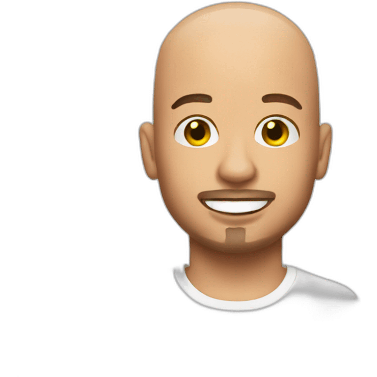 j balvin bald emoji