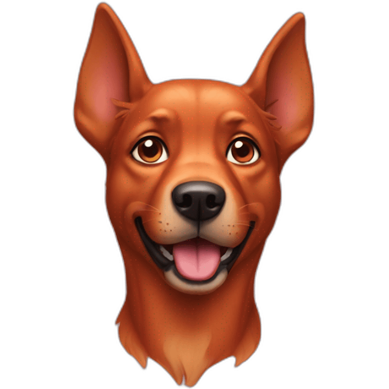 red dog emoji