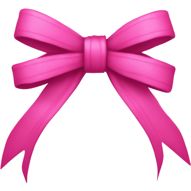 Pink bow emoji