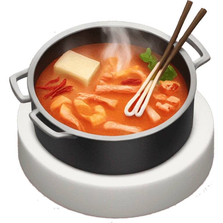 Hot pot emoji