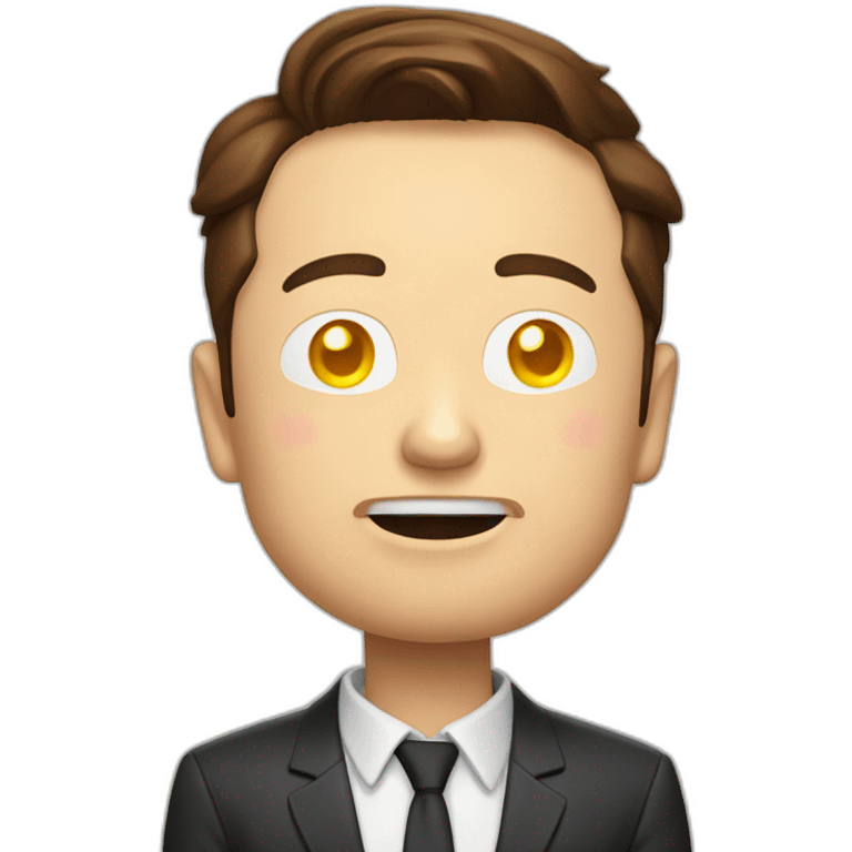 Elon Musk qui dort emoji