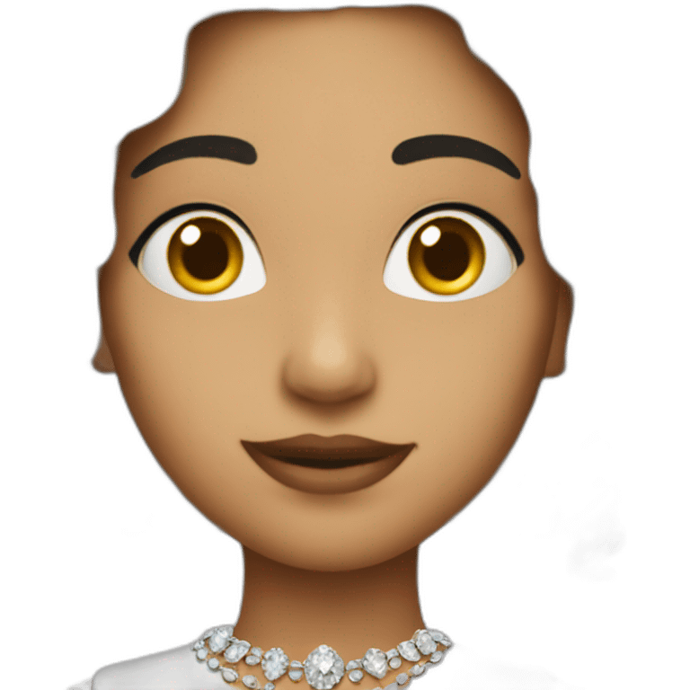 Prom queen hispanic emoji