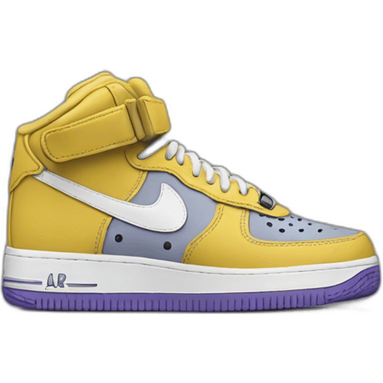 zapatilla air force emoji