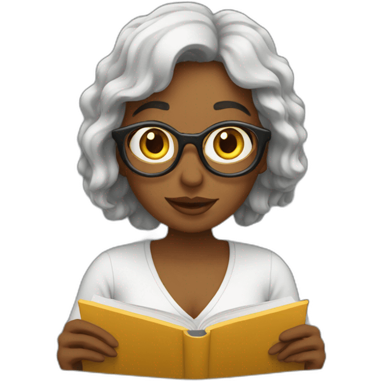 woman writer writing a book emoji