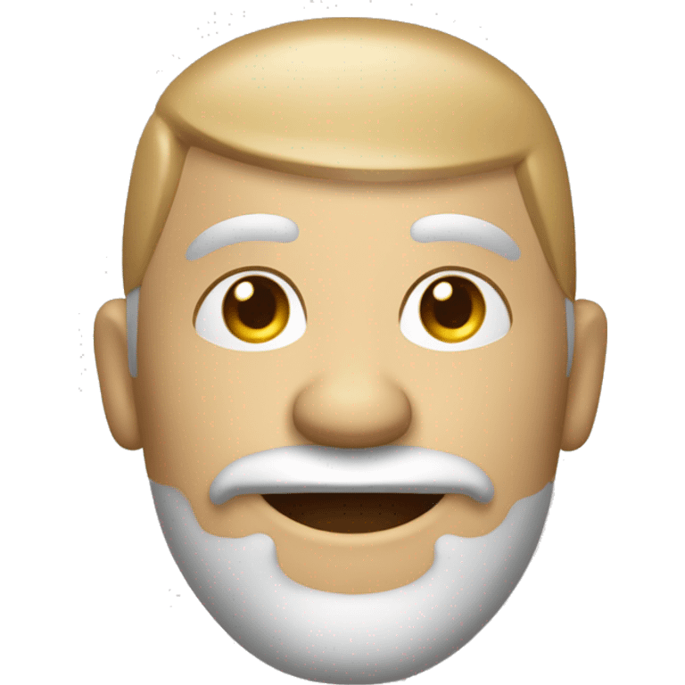 Homem de boné um v com os dedos em frente a lingua emoji