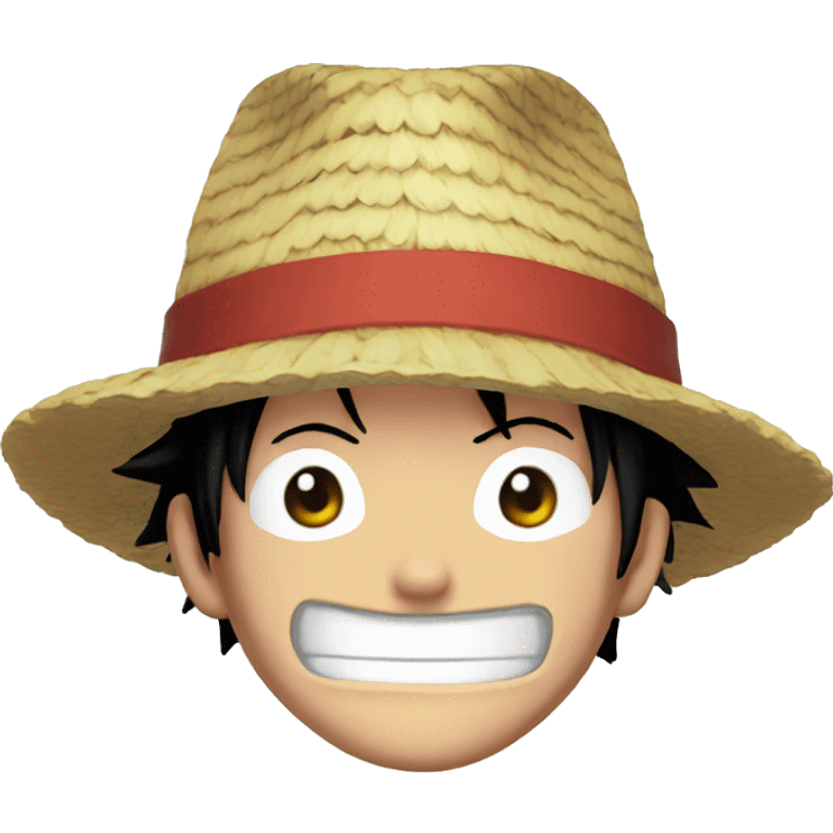 Luffy from one piece emoji