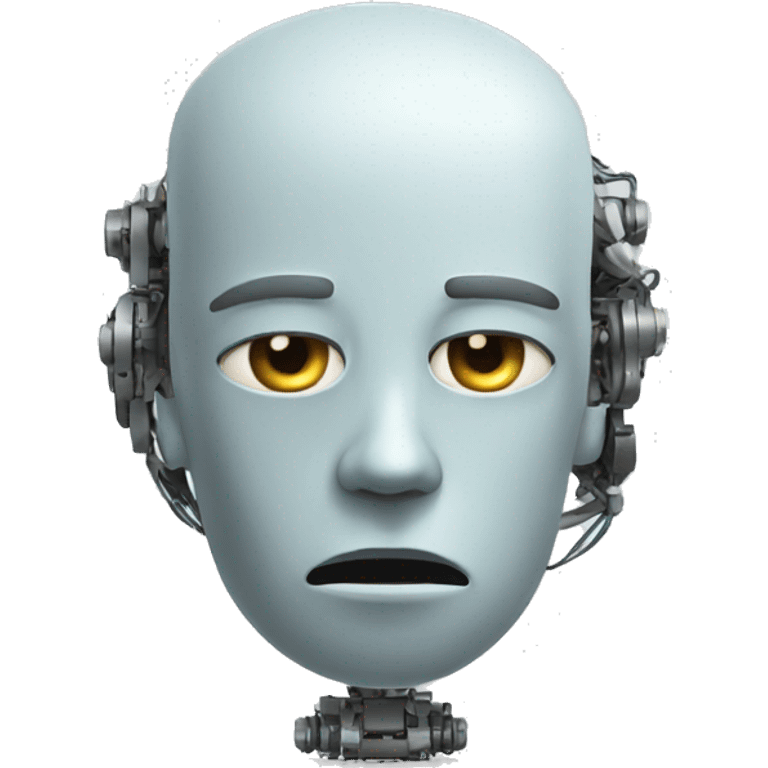 ashamed artificial intelligence emoji