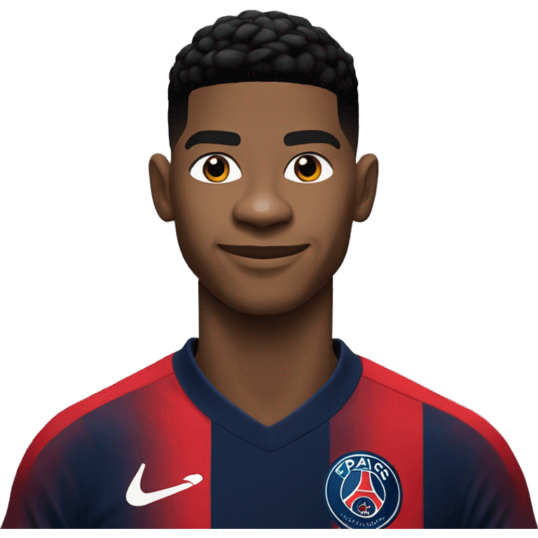 Marcus Rashford wearing a PSG kit emoji