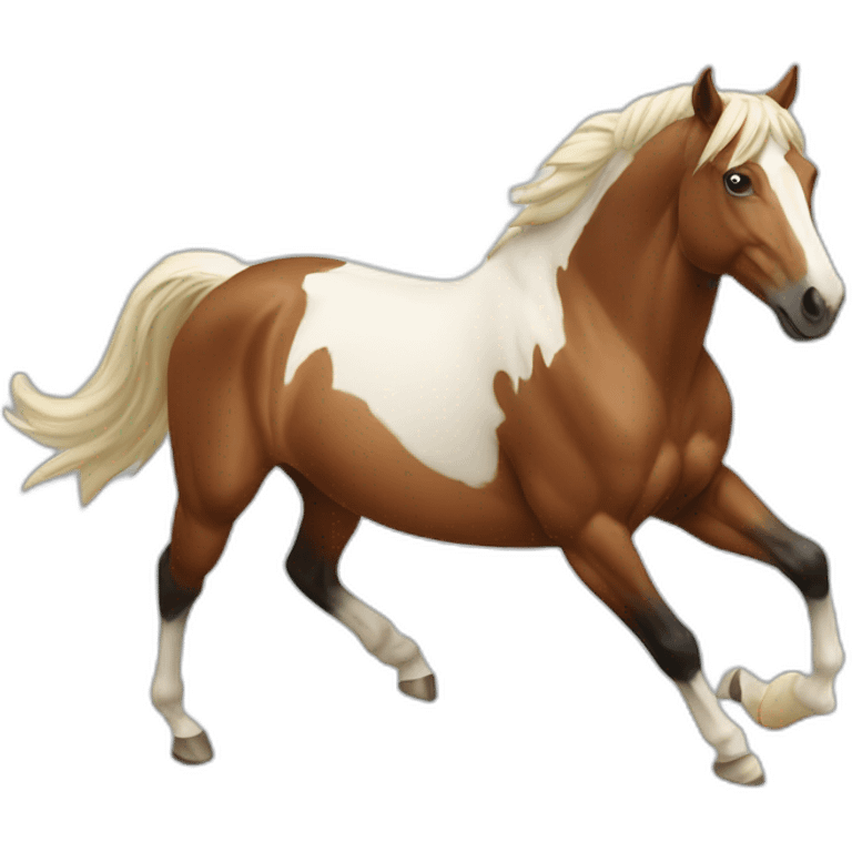 Horse in motion emoji