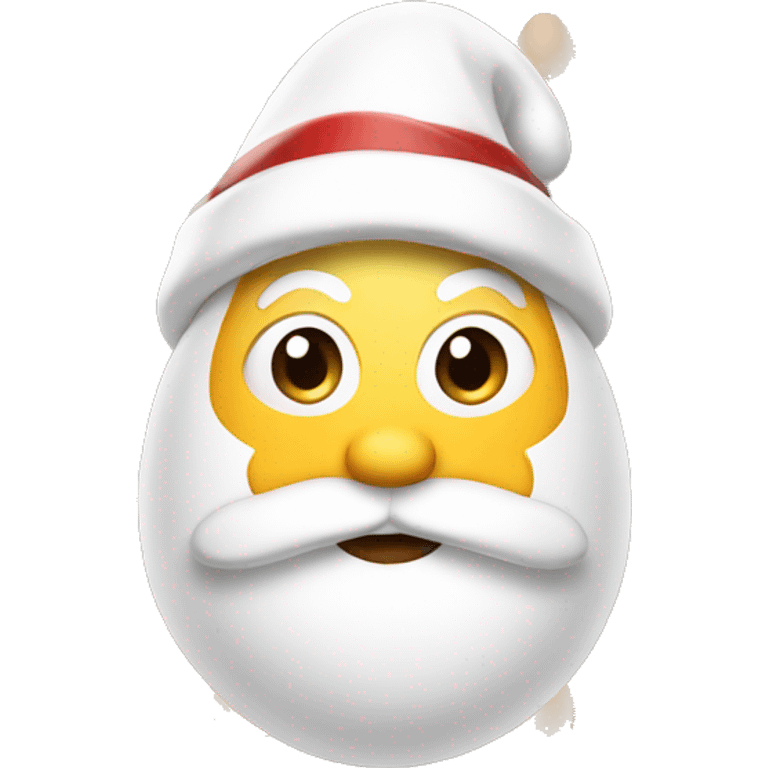 egg santa emoji