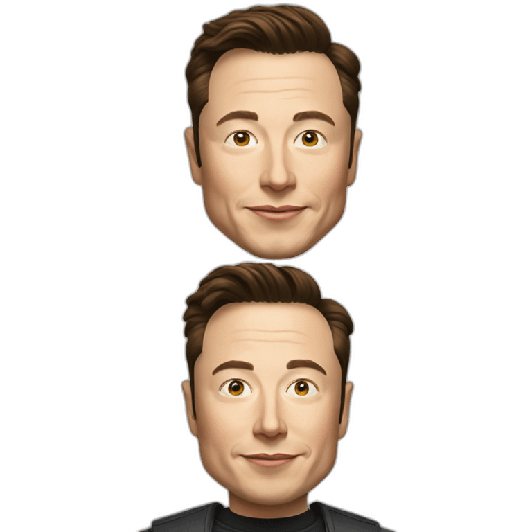 Elon Musk emoji