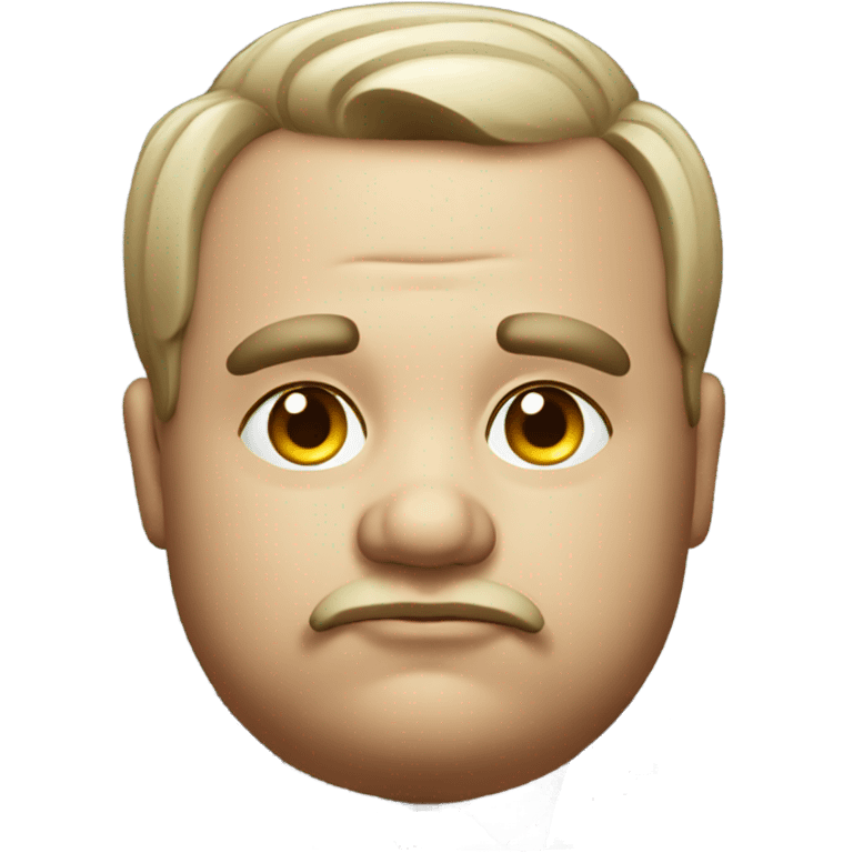 Sad poor fat gambler emoji