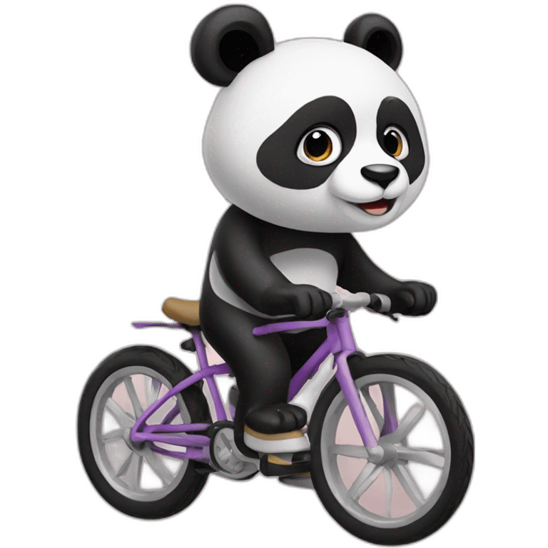 Panda make bike emoji