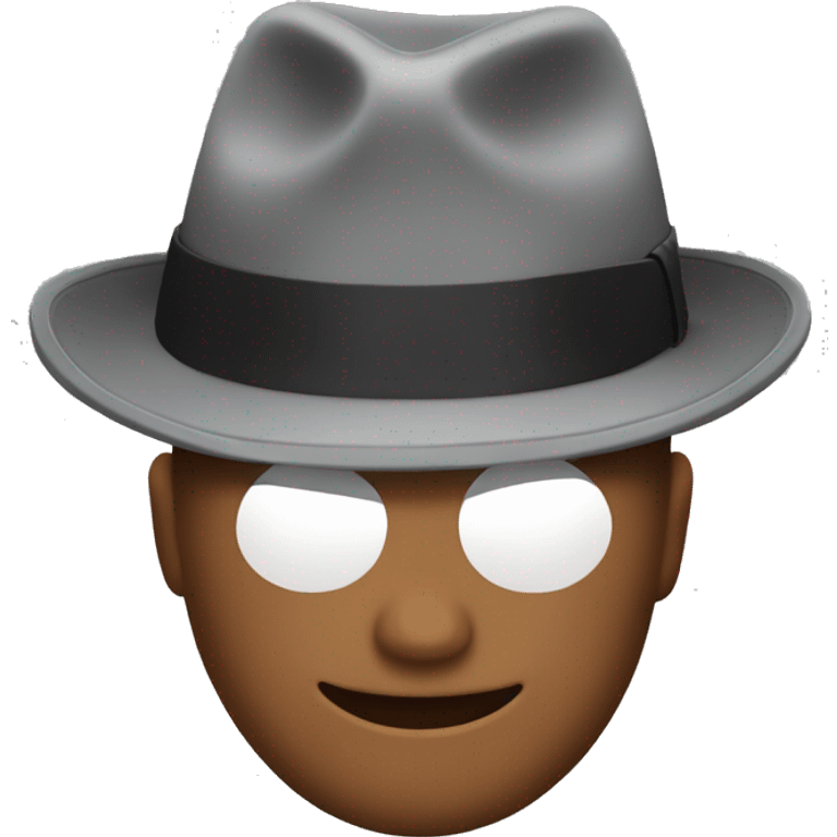 fedora hat emoji