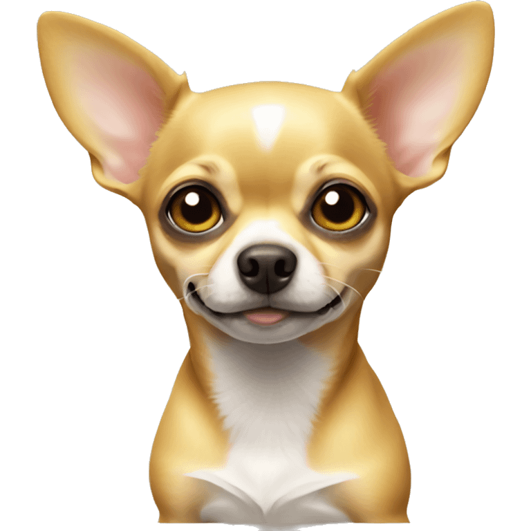 chihuahua yellow emoji