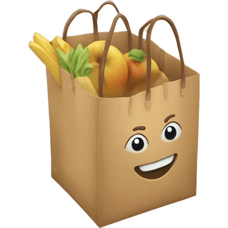 Shopping bag emoji