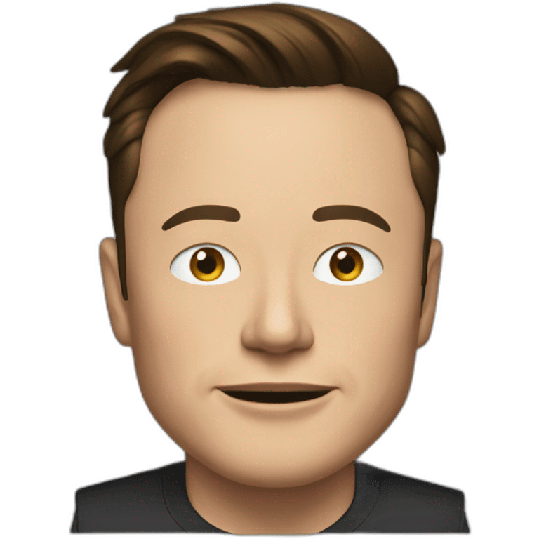 Elon musk in konegessg emoji