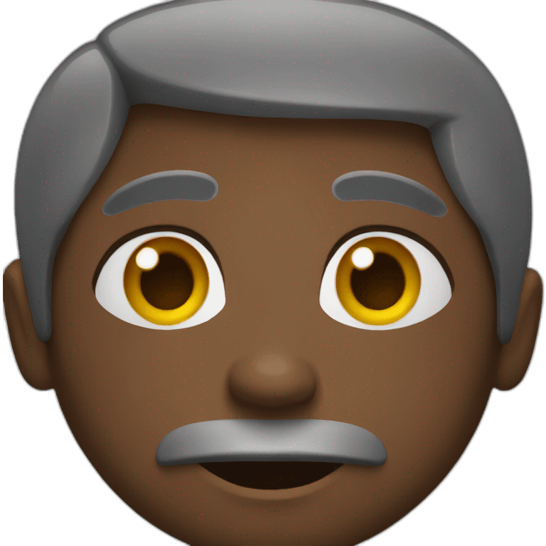 Black man emoji