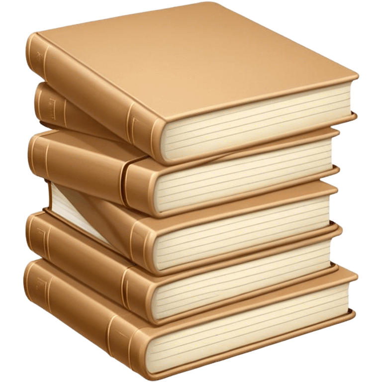 Beige journals emoji