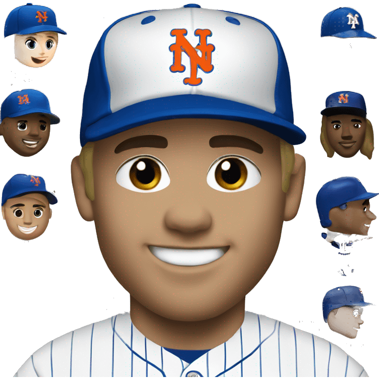 Justin Bieber as a New York Mets Player emoji