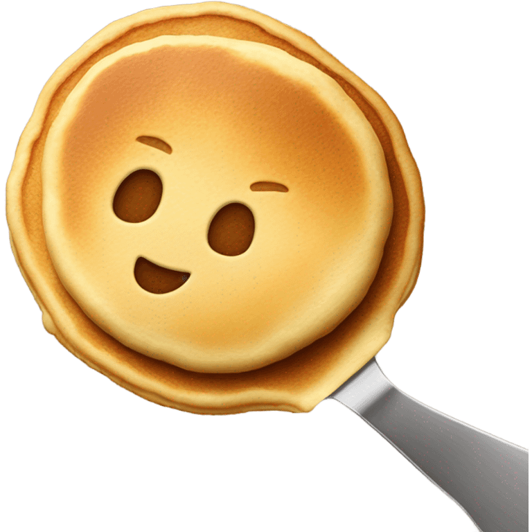 Flipping a pancake  emoji