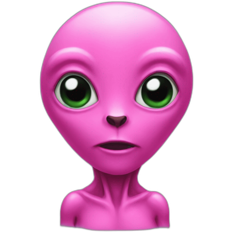 pinkpantheress alien emoji