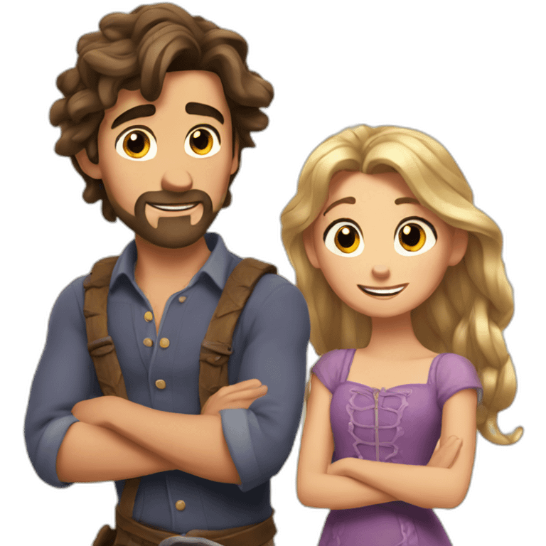 Tangled emoji