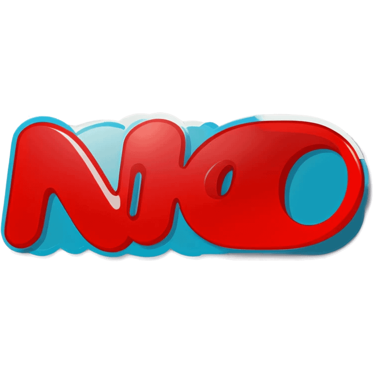 Red text saying “no” emoji