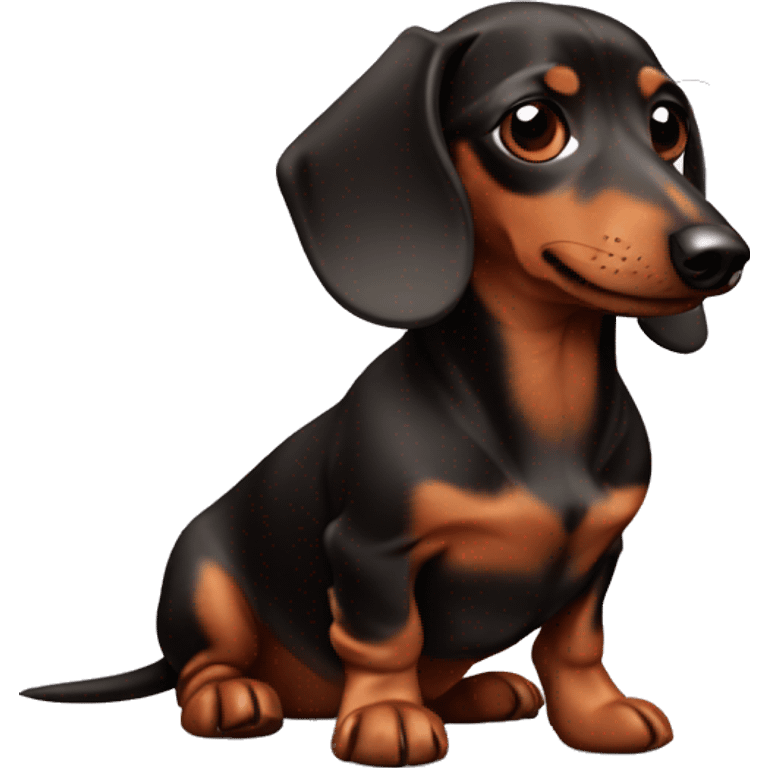 Miniature dachshund  emoji