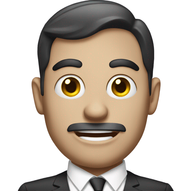 Evil real estate agent  emoji