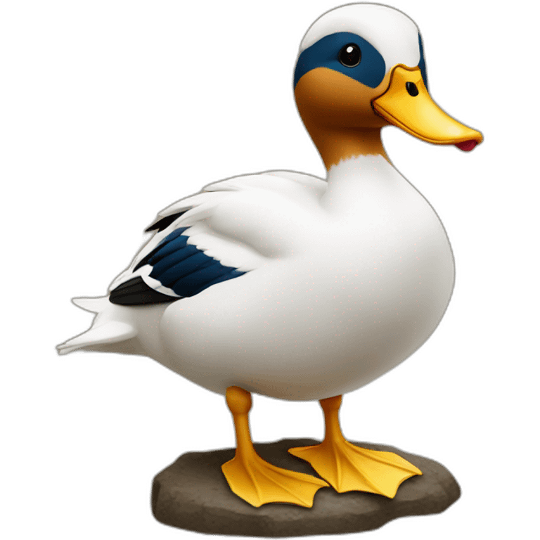 Canard multicolore  emoji