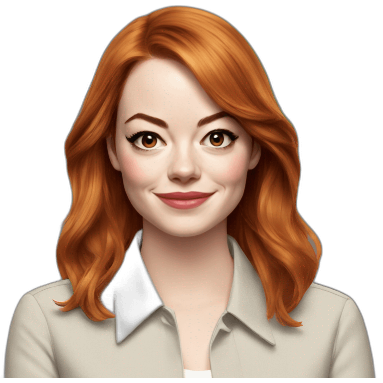 Emma Stone emoji