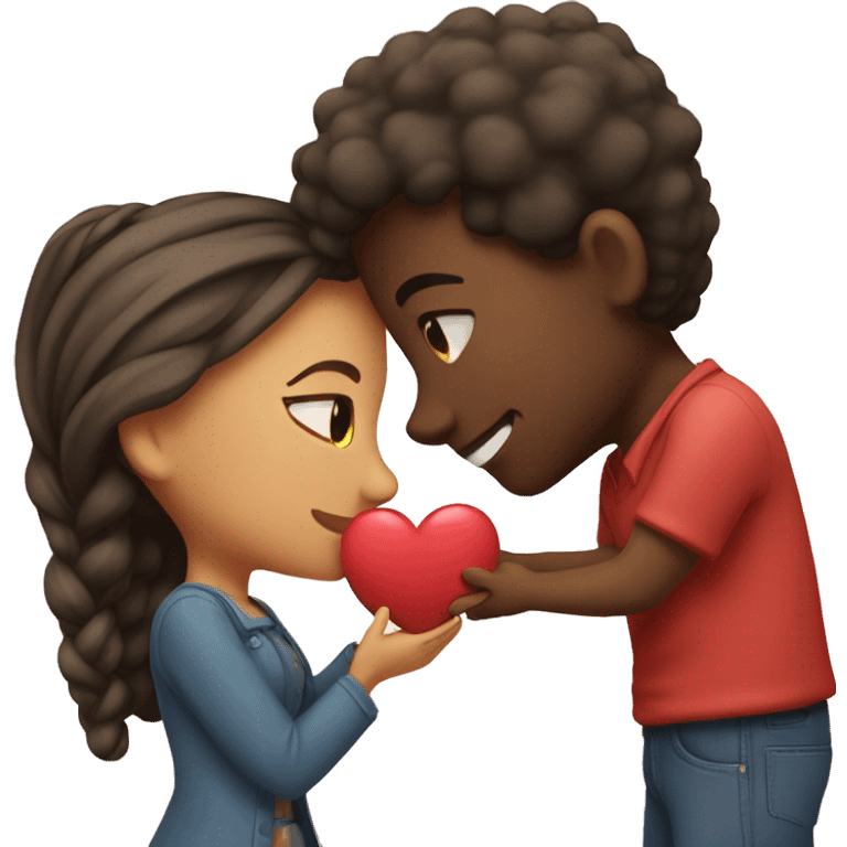 Love and affection for romantic  emoji