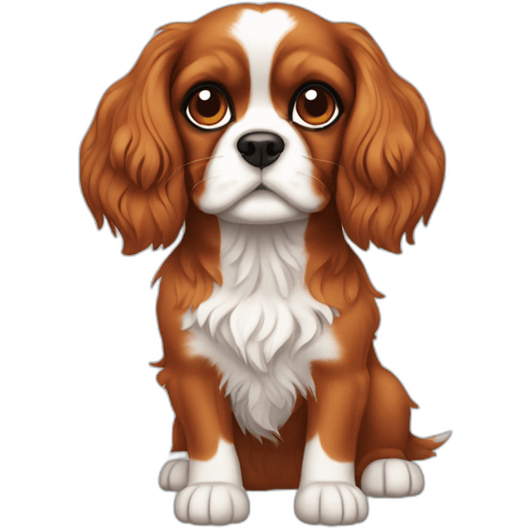 cavalier king charles spaniel emoji