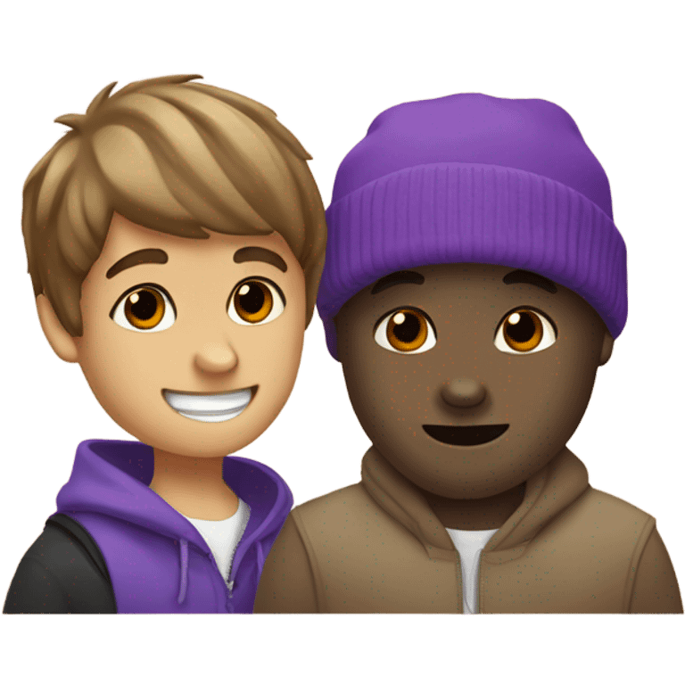 Otter and Justin beber emoji