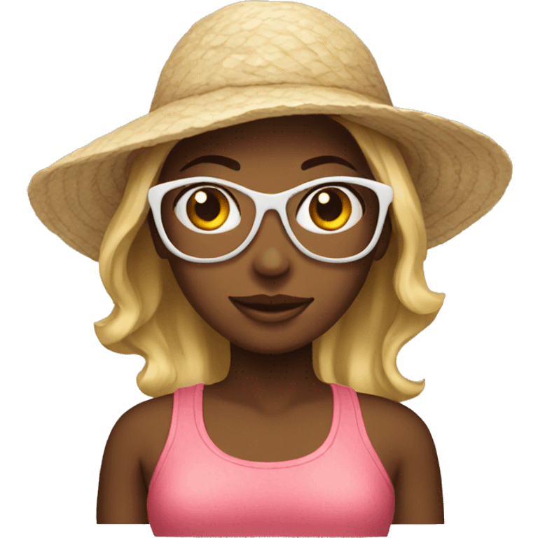 women in beach emoji