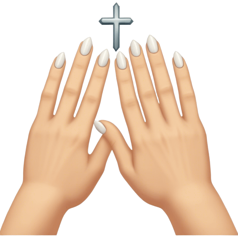 two nails from Jesus’ hands emoji