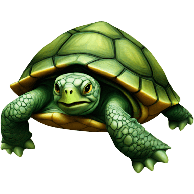 realistic turtle emoji